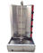 Μηχανή τέσσερα Doner Kebab Shawarma αερίου ανοξείδωτου LPG καυστήρων με τη μέση περιστρεφόμενη ράβδο προμηθευτής
